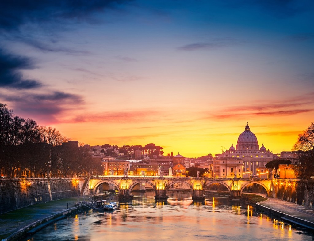 mural-de-vinilo-florencia-atardecer